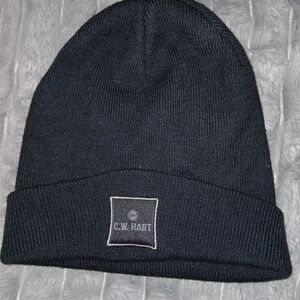 C.W. Hart Black Beanie